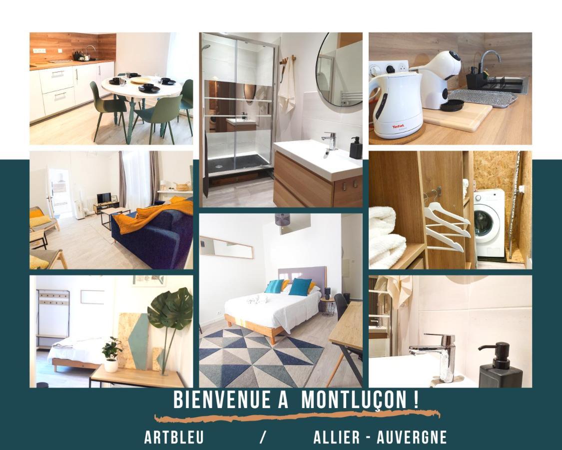 Artbleu -Tout Confort - Ideal Pros - Proche Commerces Монлюсон Экстерьер фото